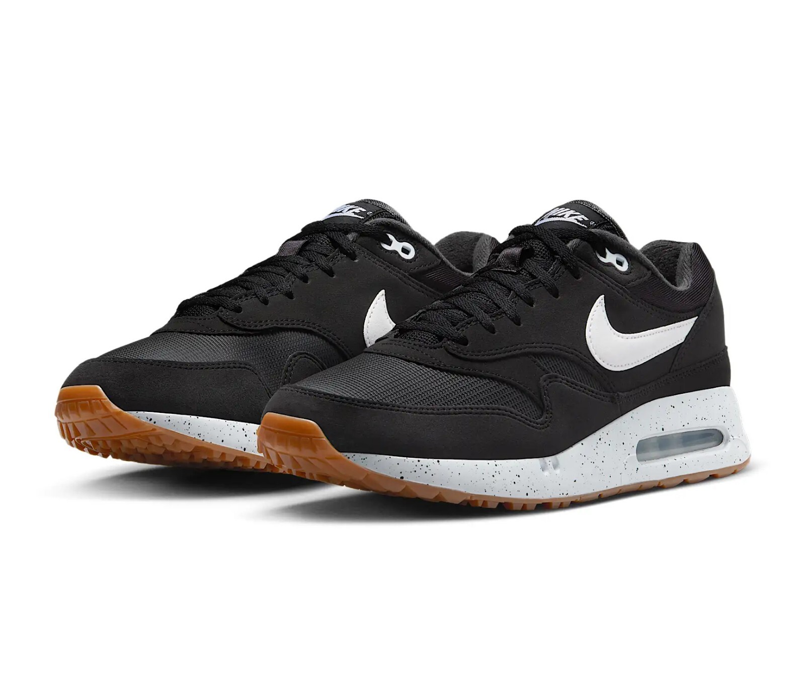 Nike Mens Air Max 1 '86 OG Black/White-Anthracite Golf Shoes