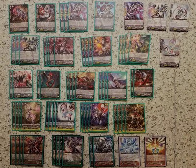 Cardfight Vanguard Link Joker Messiah Deck 319 Stack of cards 7 RR 15R
