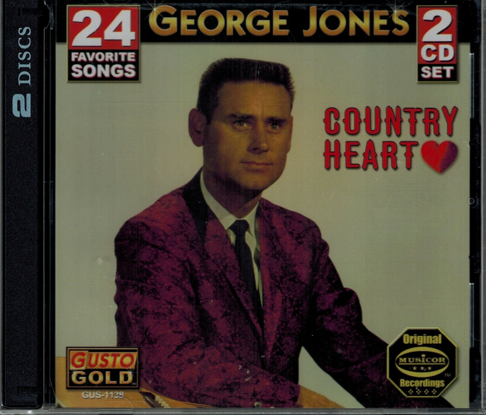 【中古】 Country： George Jones ジョージ・ジョーンズ Country： George Jones ジョージ・ジョーンズ