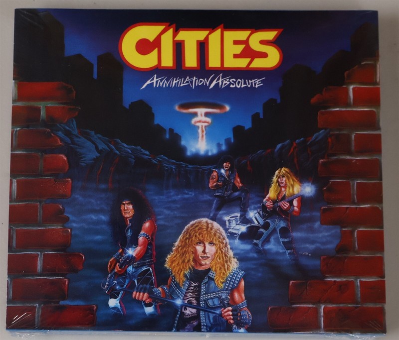 Cities Annihilation Absolute reissue CD new slipcase poster