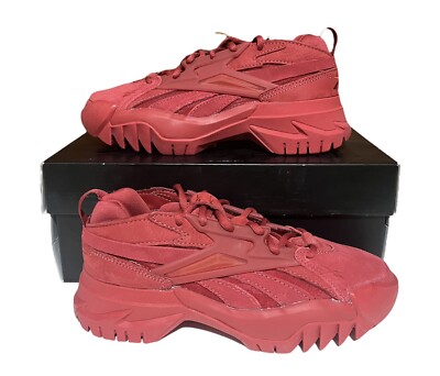 Reebok Cardi B x Women s Club C V2  Mars Red  Casual Shoes Sz 7.5 [CW6699]