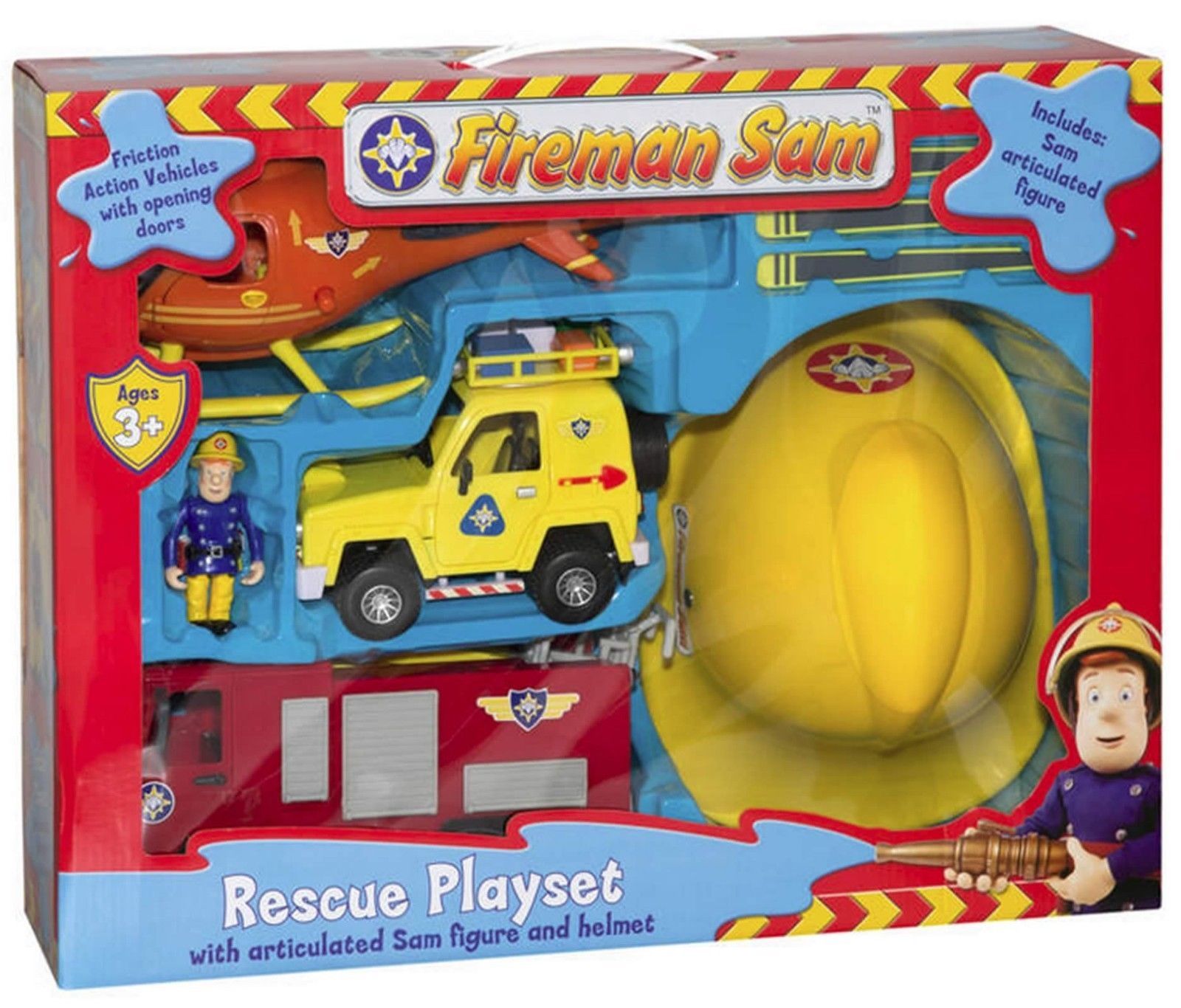 fireman sam foldable playset