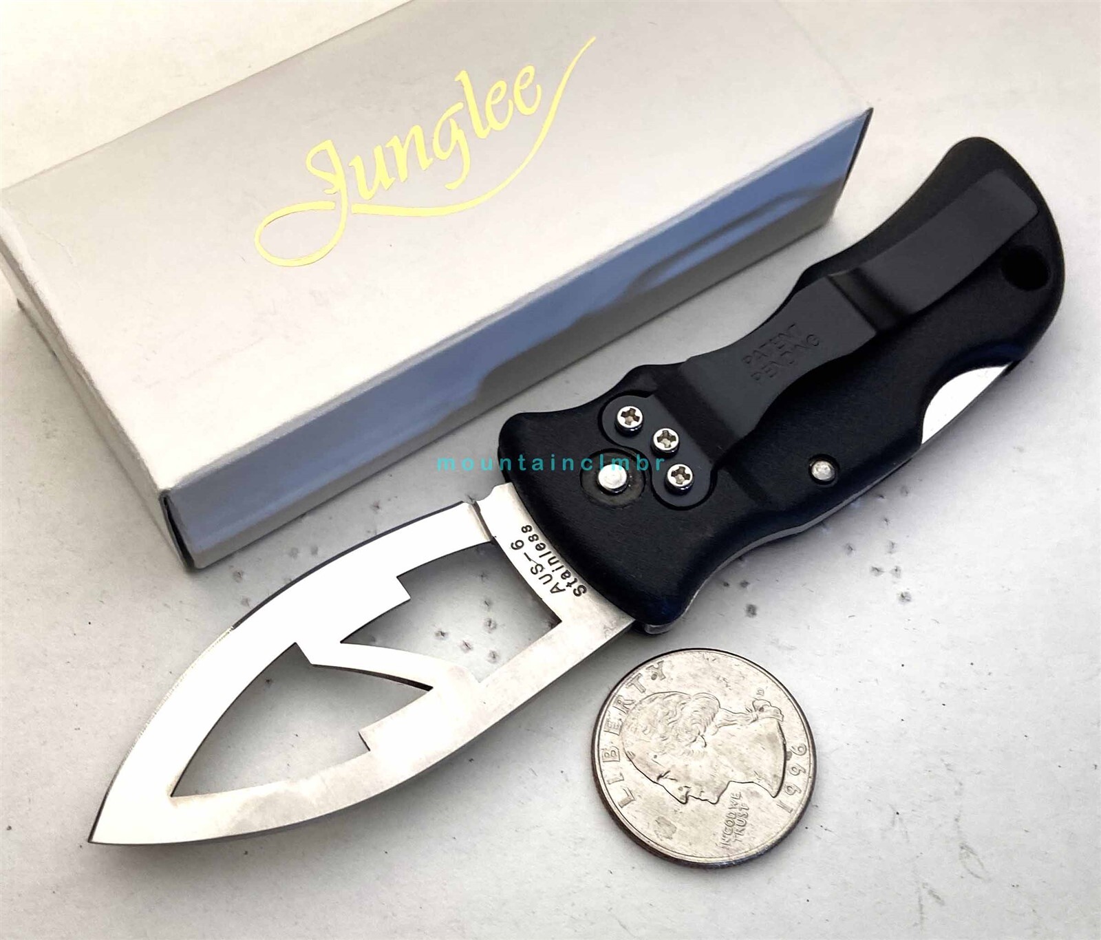 mihou　0607 Junglee Seki Japan Z Compact Lockback AUS6 5.25/3 Scrimshaw