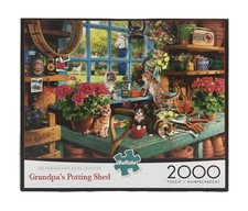 Grandpa’s Potting Shed Jigsaw Puzzle 2000 Pcs Buffalo ...
