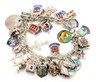 Charm Bracelet 925 Sterling Silver Traditional Style Charm Bracelet 30 Charms .JPG
