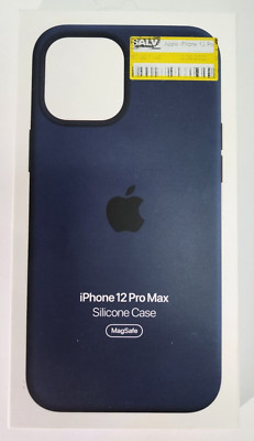 Apple Silicone Case with MagSafe for iPhone 12 Pro Max - Deep Navy