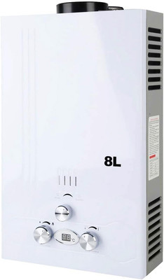 Propane Gas Instant Tankless Hot Water Heater Boiler House Bath (Propane Gas-8L)