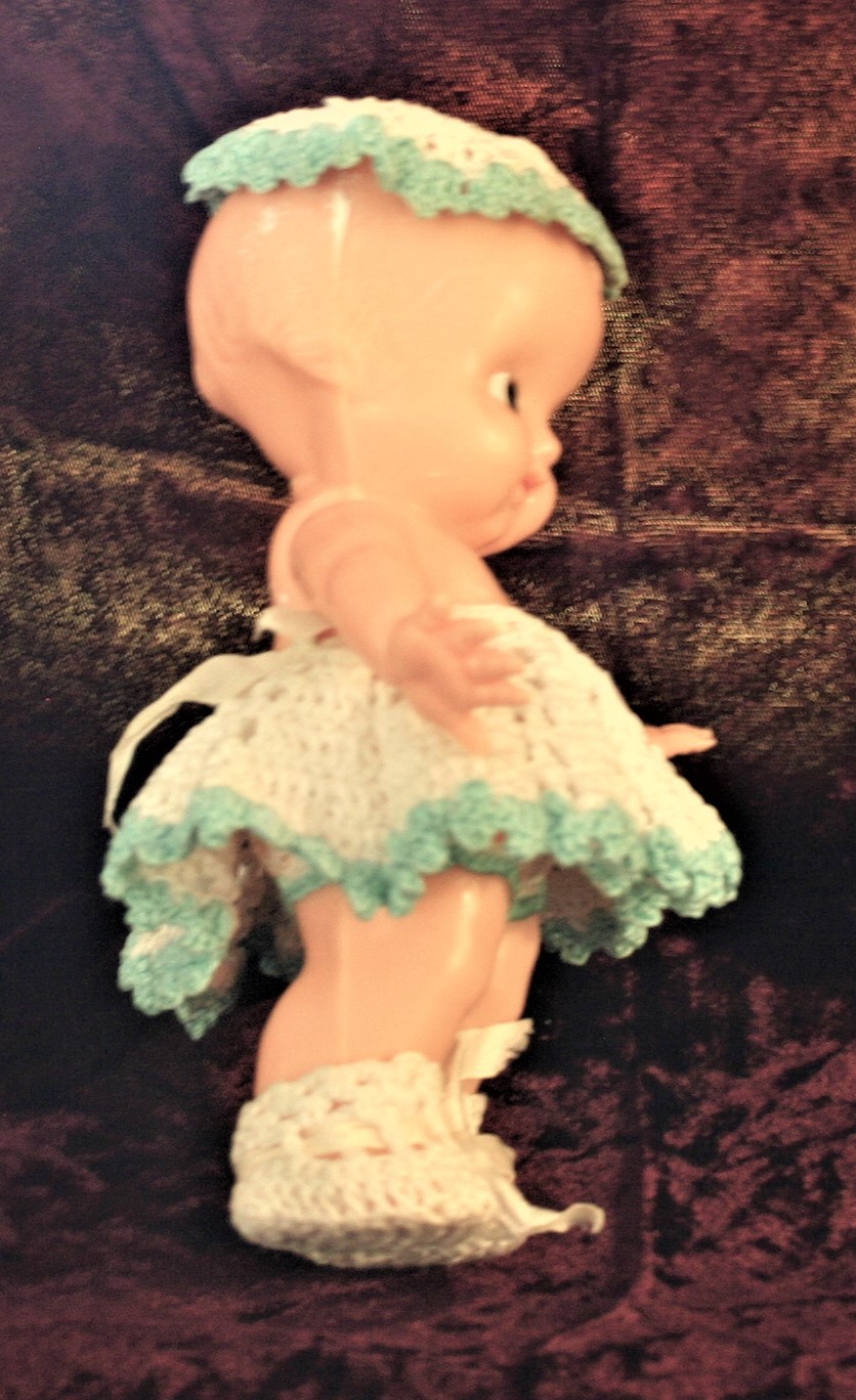 BABY POWDER DOLL, POWDER PUFF CREATION, COLLECTABLE, VINTAGE,
