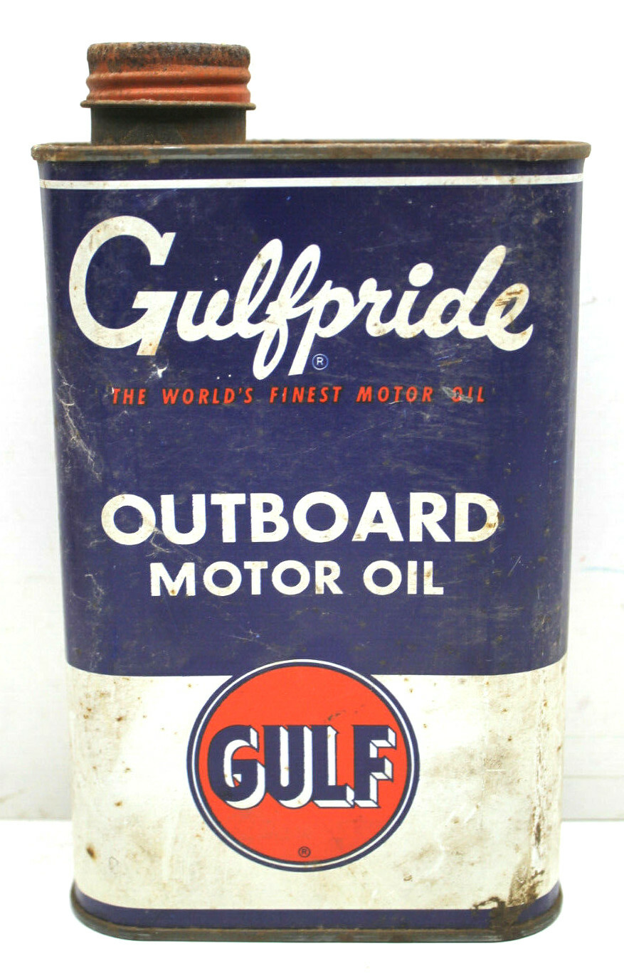 ヒステリックグラマー　ノベルティ　DYNAMITE ANGEL OIL CAN Vintage Gulf Oil Can Gulfpride Tin Metal 1 Quart Outboard