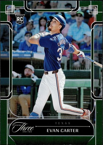 2024 Panini Three and Two - Evan Carter #37