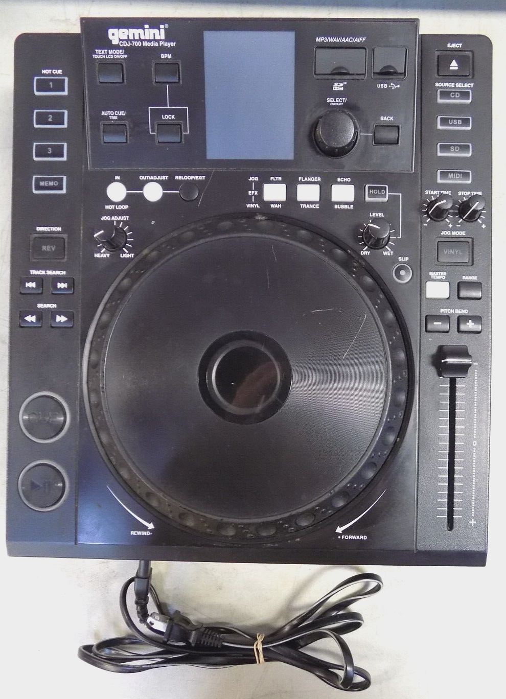 【CDJ】gemini CDJ-700 Gemini CDJ-700 Media Player Review - Digital DJ Tips