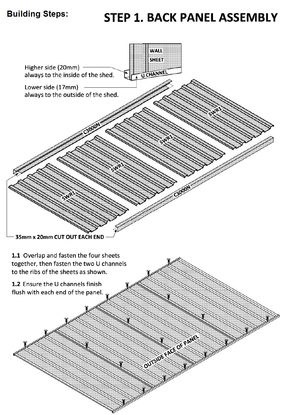 Garden Shed 3x3 Storage Shed,Tool Sheds, Gable Roof Slate 