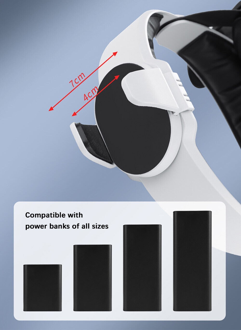 For Meta Oculus Quest 2 Elite Strap Replacement Enhanced Headban VR Accessories