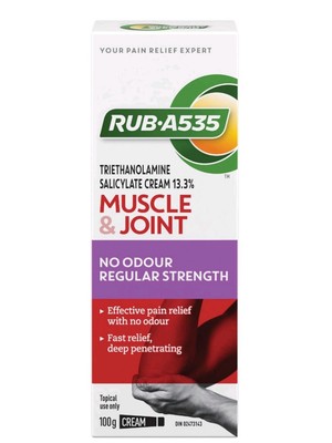3 x RUB A535 Regular Strength Cream Relief Arthritis Muscle Joint pain 100g 