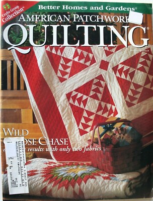 BHG American Patchwork Quilting Magazine Sewing Pattern Book December 1997 #29