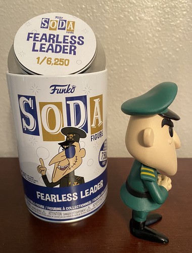Funko Pop! Soda~Fearless Leader~Rocky and Bullwinkle~Common-VAULTED
