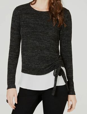 Inc colorblock sweater cheap