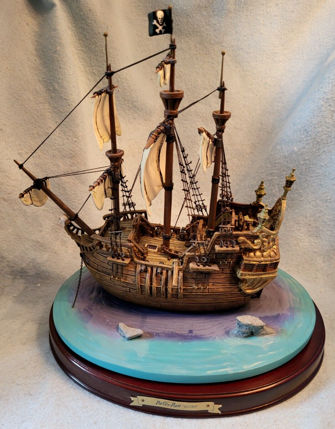 WDCC ジョリーロジャー キャプテン フック 海賊船 WDCC ピーターパン キャプテンフックの海賊船ジョリーロジャー号