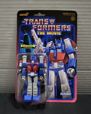 Ultra Magnus The Movie 2022 3.75'' TRANSFORMERS ReAction Super 7 NEW MOC