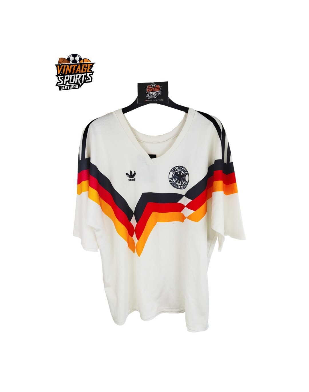 Vintage Original Germany Football Home Shirt 1988-1990 (XL