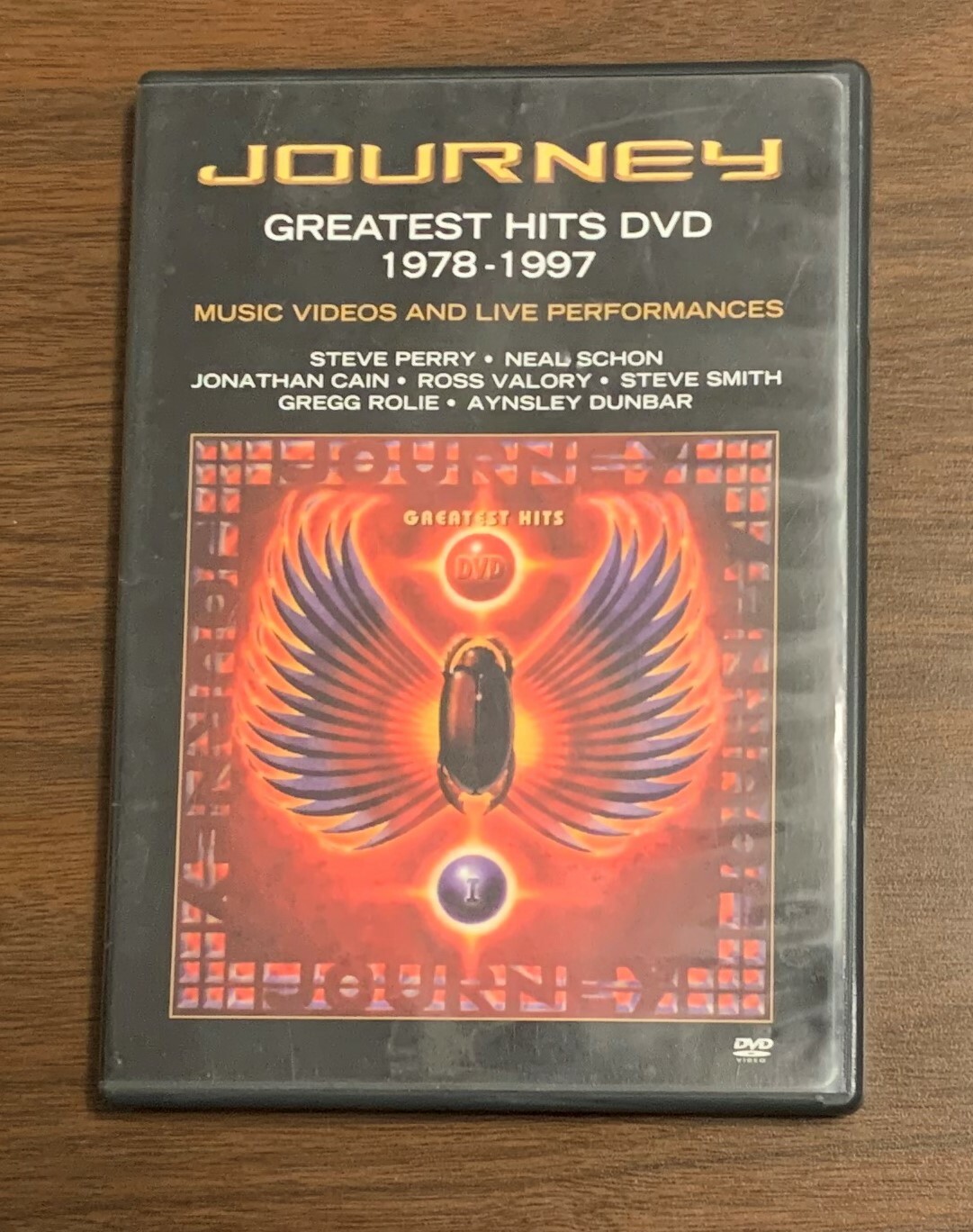 Journey: Greatest Hits 1978-1997 (DVD, Music Videos) Steve