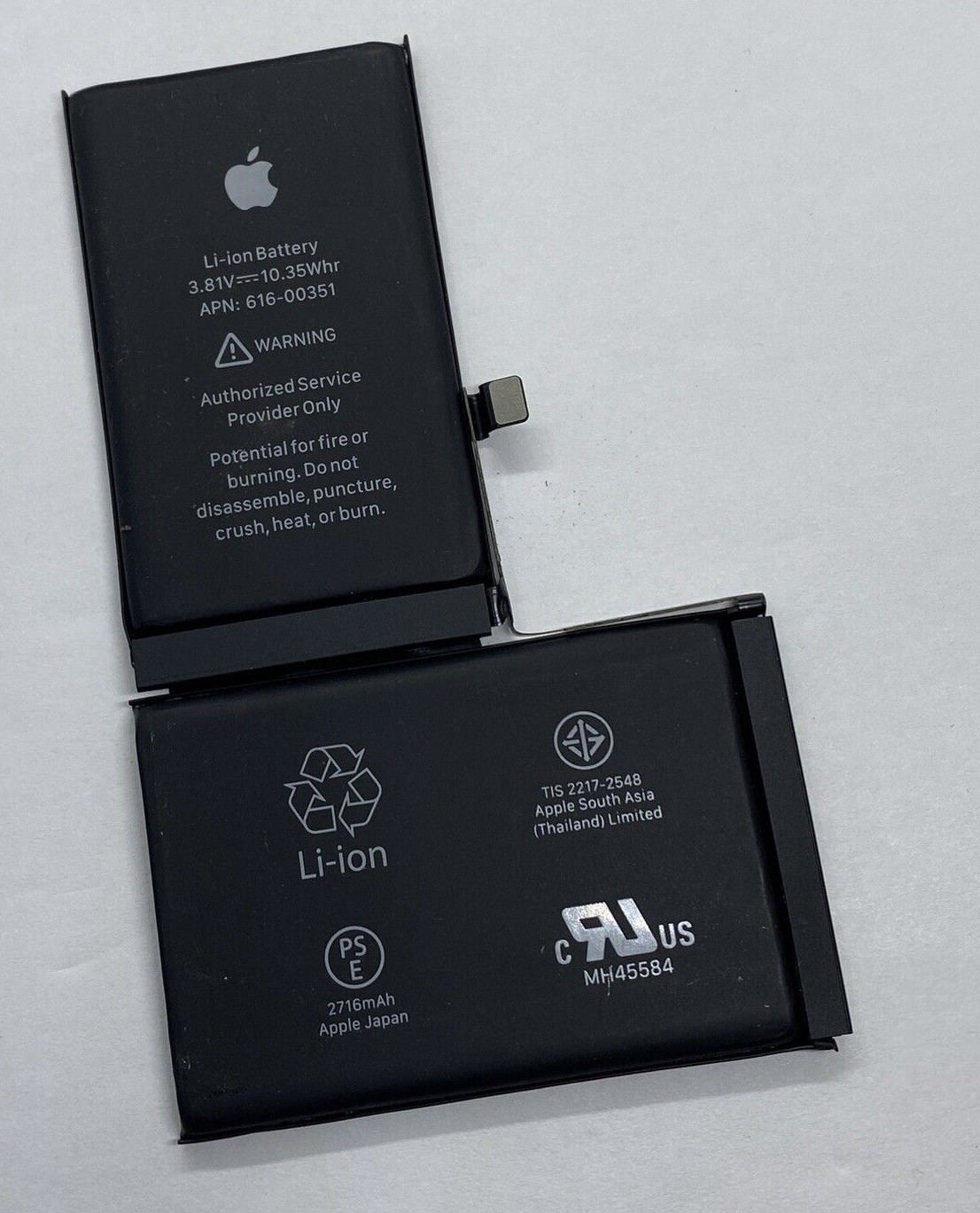 OEM Original Apple Replacement Battery for iPhone X 100 OEM Original Apple Replacement Battery for iPhone X 100