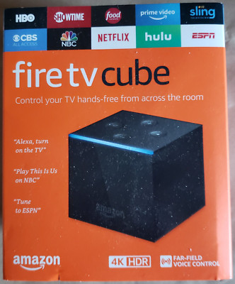 Amazon Fire TV Cube W/Remote And Wirless Model A78V3N New, In Box
