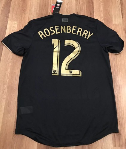 NEW ADIDAS 2018 AUTHENTIC PHILADELPHIA UNION KEEGAN ROSENBERRY JERSEY SZ L