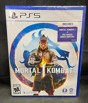 Mortal Kombat 1 PS5 Playstation 5 BRAND NEW w Pre order Bonus