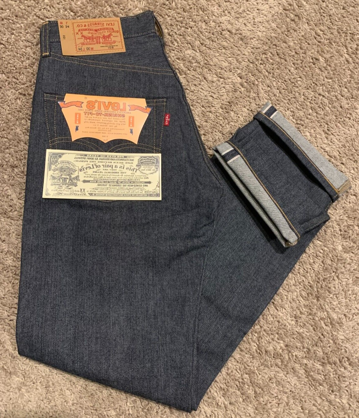 【一枚】 FOR OVER 70 YEARS LEVI'S Levi's 501 STF (10+ years, Unknown Washes) - Fade of the Day