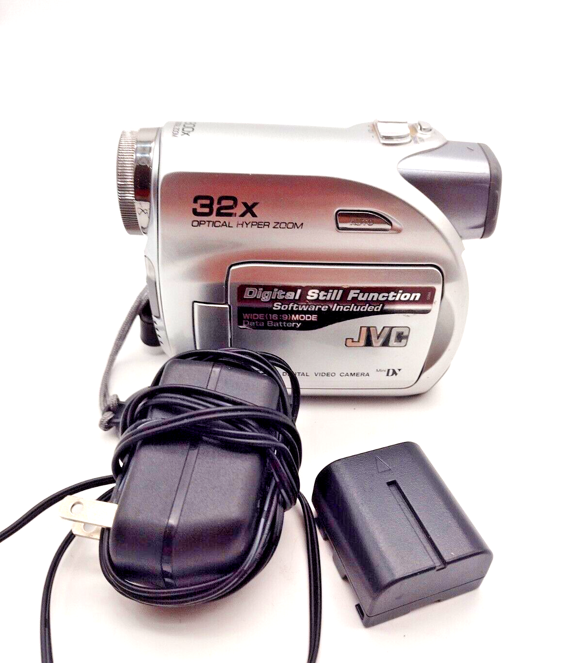 JVC Digital Video Camera GR-D370U 32X Optical 800X Digital