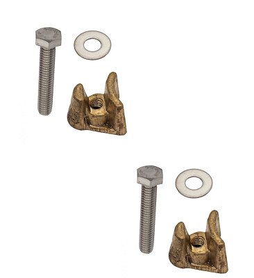 1.9'' ID Pool Hot Tub Ladder or Step 4'' Wedge 4  Hanover Style Anchor PW4C 2-PK