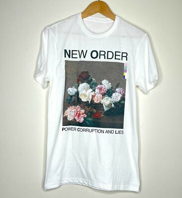 NEW ORDER new joy division T-shirt White men Short Sleeve Gifl Love fAN NL2100