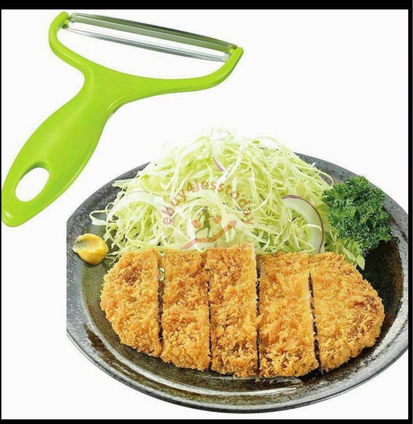 Stainless Steel Potato Peeler Cabbage Lettuce Head Grater Shredder Slicer Salad 
