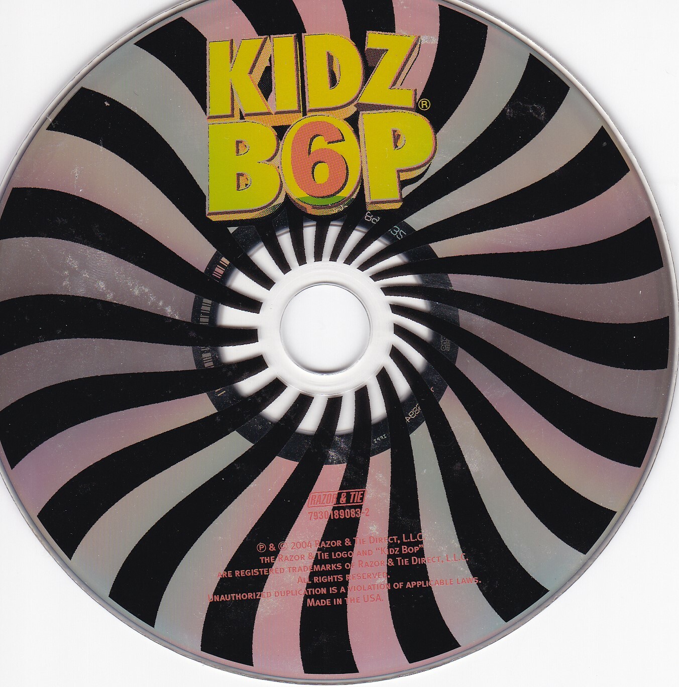 Kidz Bop 6 (2004) *CD DISC ONLY* | eBay