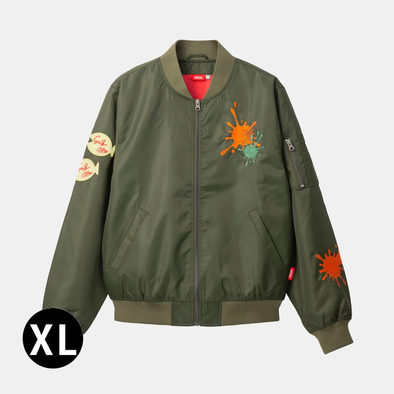 Splatoon 3 SALMON RUN Jacket Size XL Nintendo Tokyo/Osaka Splatoon 3 SALMON RUN Jacket Size XL Nintendo Tokyo/Osaka