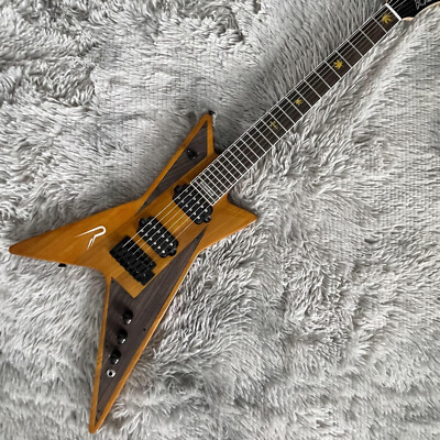 Special V Shape Factory Electric Guitar 6 Strings Solid Body HH Pickups