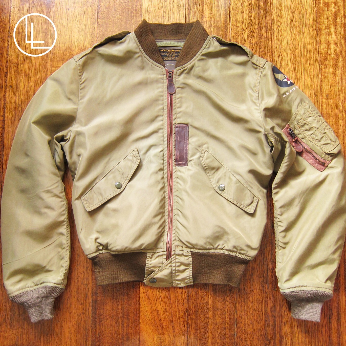 バズリクソンズ￼￼ TYPE L-2 Size-38 BUZZ RICKSON TYPE L-2 Men's Flying Jacket Light (Size 38