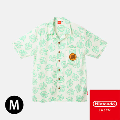 Nintendo TOKYO Tom Nook Aloha shirt M L 130 size Animal Crossing Tanukichi Japan