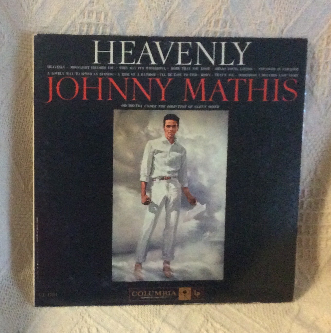 4 LPs Johnny Mathis - Good Night Dear Lord, Wonderful, Heavenly, Faithfully