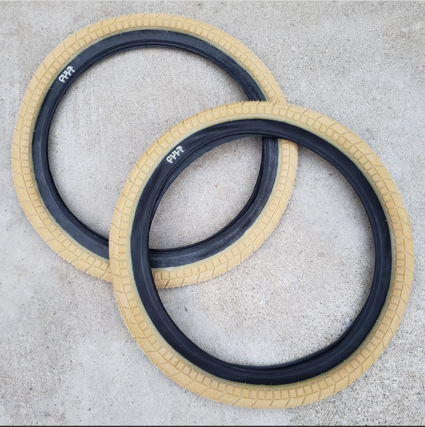 grey bmx tires