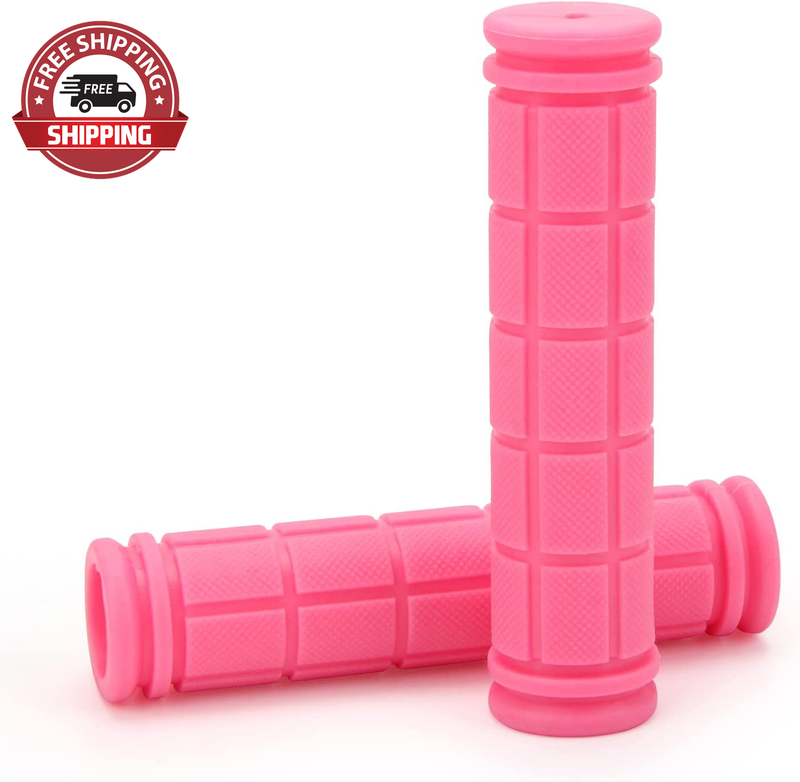 Bike Handlebar Grips, Bicycle Grips for Kids Girls Boys, Non