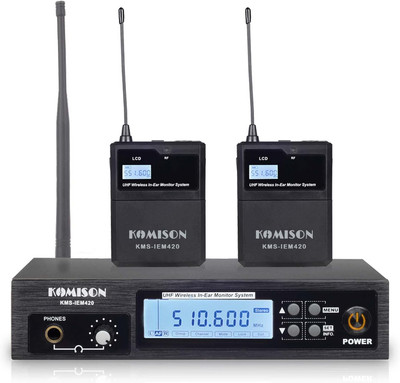 UHF Mono Wireless in Ear Monitor System IEM Professional Transmitter Beltpack