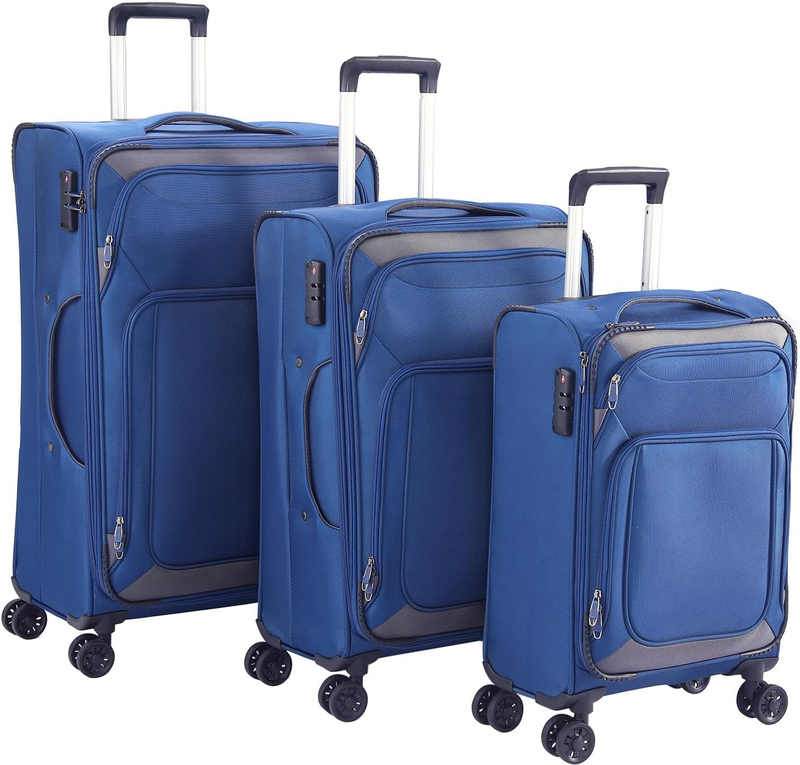 Sets With Spinner Wheels, Softshell Lightweight Suitcase Wit