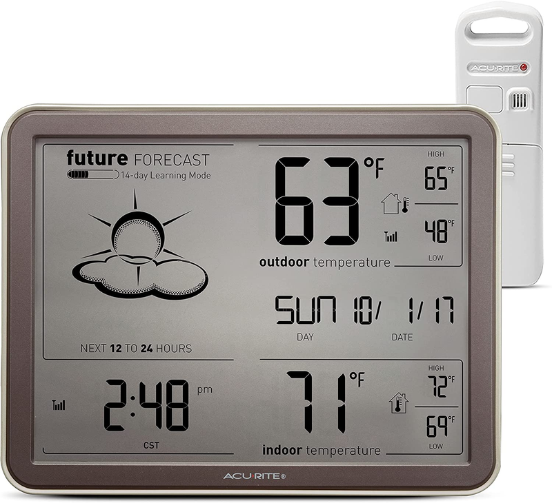 With Large Display, Wireless Temper...