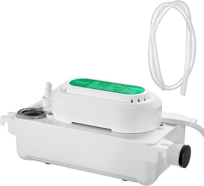 **BINGOX Condensate Pump, 6.6 ft Lift, 110V, 0.63 Qt Tank, 5W, 100 L/H Flow for