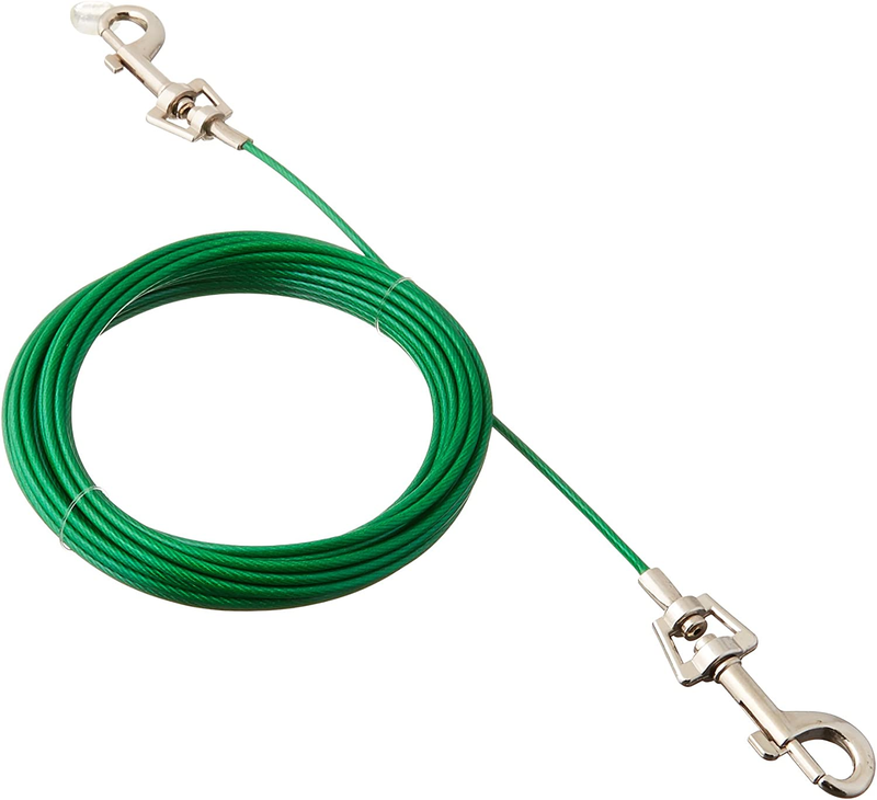 Boss Pet Products Q2220-000-99 Puppy Tie Out Cable 20' | eBay