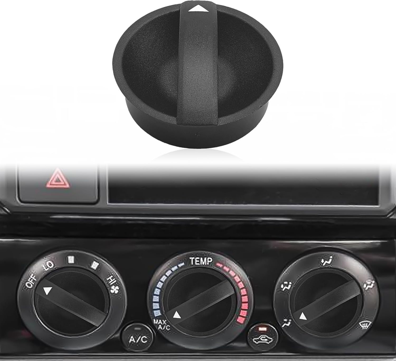 Compatible with 2005-2015 Toyota Tacoma HVAC Heater Control Knob A/C Air Conditioning Control Switch Knob Button Replace 55905-0C010, 559050C010 A/C Knob