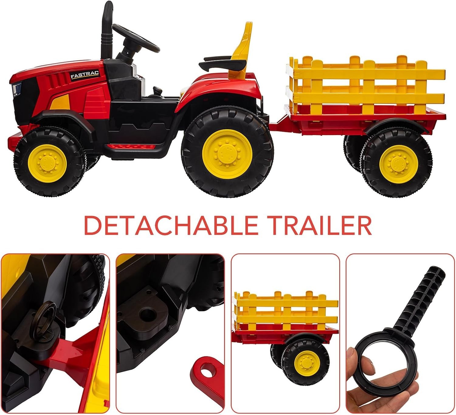 Electric Control Ride On Car Tractor - Image 5