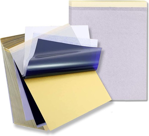100sheet Tattoo Transfer Paper Stencil Carbon Thermal Tracing Hectograph